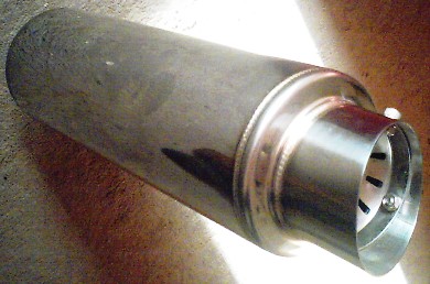 Muffler Acero Inox
